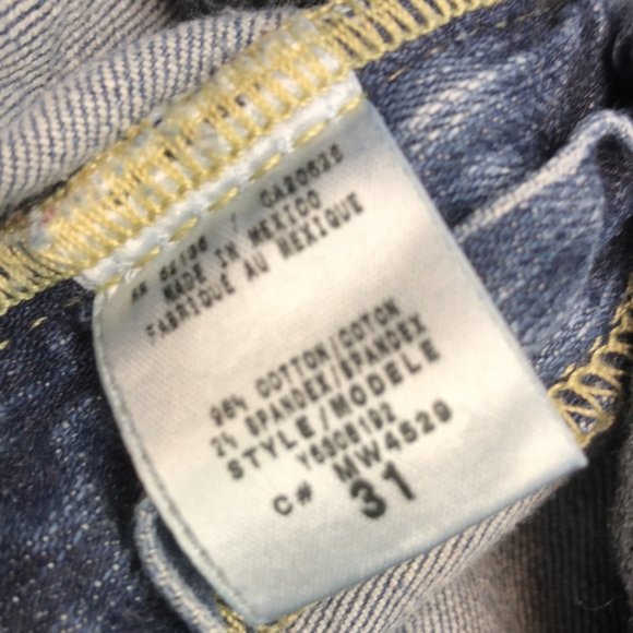 VINTAGE GUESS STARLET SKINNY JEANS 31x28 🇺🇸 - Picture 7 of 11